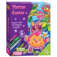 Набор для творчества Vladi Toys Обезьянка Магия блеска (рус. язык) (VT4801-03-1)