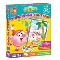 Набор для творчества Vladi Toys Волшебные контуры Смешарики (VT4402-24)