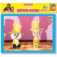 Пазл Vladi Toys Маша и Медведь 24 элемента (VT1102-05)