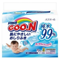 Влажные салфетки GOO.N для чувствительной кожи 3 х 70 шт (733431)
