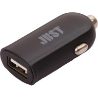 Автомобильное зарядное устройство JUST Me2 USB Car Charger (2.4A/12W, 1*USB) (CCHRGR-M2-BLCK)