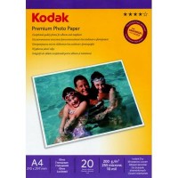 Бумага Kodak A4 Premium Photo Paper - Gloss 200gsm 20л (5740-804)