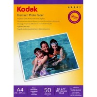 Бумага Kodak A4 Premium Photo Paper - Gloss 200gsm 50л (5740-805)