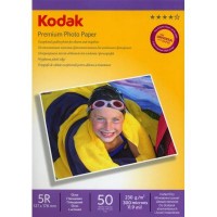 Бумага Kodak 13x18 Premium Photo Paper - Gloss 230gsm  50л (5740-814)