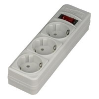 Сетевой фильтр питания Greenwave Basic 3-2, gray (R0004721)