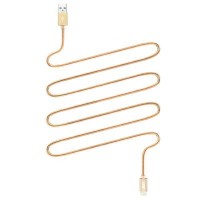 Дата кабель JUST Copper Lightning USB Cable 0,5M Gold (LGTNG-CPR05-GLD)