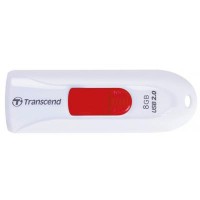 USB Flash Drive 8Gb Transcend 590 White / 15/7Mbps / TS8GJF590W