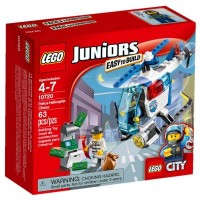 Конструктор LEGO Juniors Погоня на полицейском вертолёте (10720)