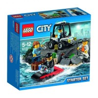 Конструктор LEGO City Police Набор для начинающих Остров-тюрьма (60127)