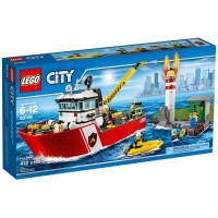 Конструктор LEGO City Fire Пожарный катер (60109)