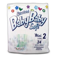 Подгузник BabyBaby Soft Standard Mini 2 (3-6 кг) 24 шт (8588004865587)