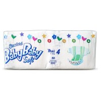 Подгузник BabyBaby Soft Standard Maxi 4 (7-18 кг) 50 шт (8588004865648)