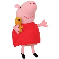 Мягкая игрушка PEPPA Пеппа с игрушкой 30 см (25097)