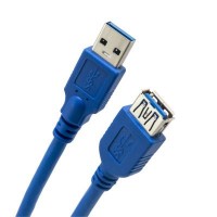 Дата кабель EXTRADIGITAL USB 3.0 AM-AF 1.5m 28 AWG, Super Speed (KBU1632)