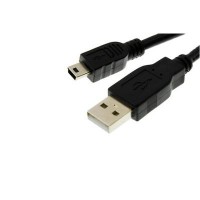 Дата кабель Drobak USB 2.0 AM–Mini USB Тип B 0,1м (212675)