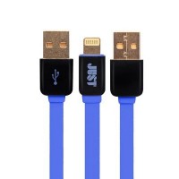 Дата кабель JUST Rainbow Lightning USB Cable Blue (LGTNG-RNBW-BL)