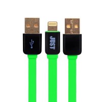 Дата кабель JUST Rainbow Lightning USB Cable Green (LGTNG-RNBW-GRN)