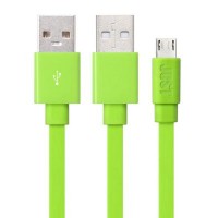 Дата кабель JUST Freedom Micro USB Cable Green (MCR-FRDM-GRN)