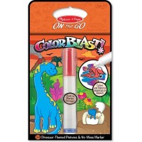 Набор для творчества Melissa&Doug Волшебная раскраска Динозавры (MD5357)