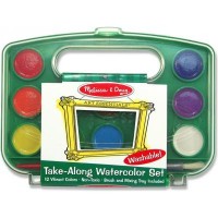 Набор для творчества Melissa&Doug Акварельные краски 12 цветов (MD14114)