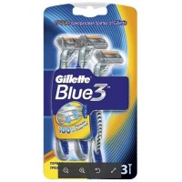 Бритва Gillette одноразовые Blue 3 3 шт (7702018020324)