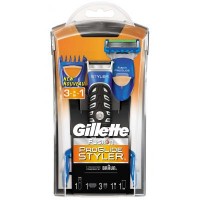 Бритва Gillette Fusion ProGlide Styler с кассетой+3 насадки для бороды/усов (7702018273386)
