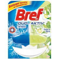 Туалетный блок Bref Duo-Aktiv Лайм & Мята 50 мл (9000100965309)