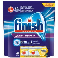 Таблетки для посудомоечных машин Finish Quantum Лимон 40 шт (5900627044362)