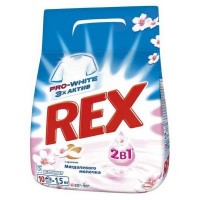 Стиральный порошок Rex 2 в 1 Миндальное молочко 1,5 кг (9000100487382)