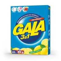 Стиральный порошок Gala 3в1 Лимонная свежесть 400 г (4084500319318)