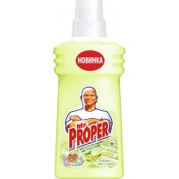 Моющая жидкость для уборки Mr. Proper для полов и стен Бодрящий лайм и мята 500 мл (5413149819061)