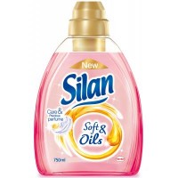 Кондиционер для белья Silan Нежность Масел и мягкость Розовый 750 мл (9000101013290)