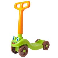 Скутер Технок Зеленый с желтым (3473)