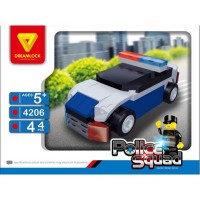 Конструктор DREAMLOCK Полицейский отряд Полицейская машина (4206)