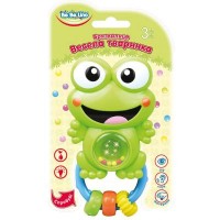 Погремушка BeBeLino Веселое животное Лягушонок (57072)