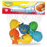 Игрушка для ванной BeBeLino Цветные рыбки (57090)