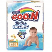 Подгузник GOO.N 7-12 кг унисекс 58 шт (753711)