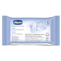 Влажные салфетки Chicco очищающие для гигиены грудей 80 шт (68903.00)