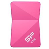 USB Flash Drive Silicon Power 8Gb Touch T08 Peach USB 2.0 (SP008GBUF2T08V1H) пластик