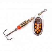 Блесна Mepps Black Fury silver/orange 3.5гр №1 (30427 401)