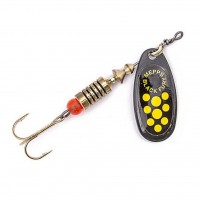 Блесна Mepps Black Fury black/yellow 8гр №4 (30441 004)