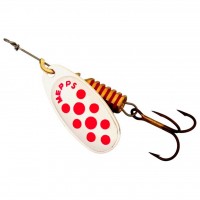 Блесна Mepps Comet Decore silver/red dots 3.5р №1 (30427 001)