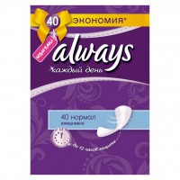 Ежедневные прокладки Always Normal 40 шт (4015400124771)