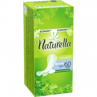 Ежедневные прокладки Naturella Camomile Light 60 шт (4015400198246)