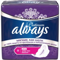 Гигиенические прокладки Always Ultra Platinum Collection Super Plus 8 шт (4015400453246)