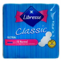 Гигиенические прокладки Libresse Ultra Normal Dry 10 шт (7322540206616)