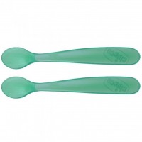 Набор детской посуды Chicco Мягкие ложечки для мальчиков 2 шт 6 мес+ (06828.21)