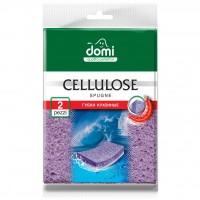 Губки кухонные DOMI целюлозные 2 шт (7250 DI)