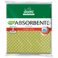 Салфетки для уборки DOMI влагопоглощающие 2 шт (1402 DI)