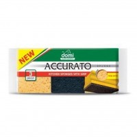 Губки кухонные DOMI профилированные 3 шт (0801 DI)